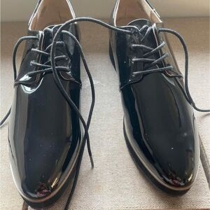 Mix No. 6 Women’s Black Patent Leather Oxfords